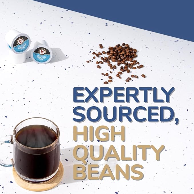 Victor Allen's Coffee Variety Pack (Kona Blend, Italian Roast, Seattle Dark, Caramel Macchiato), 96 Count, Single Serve Coffee Pods for Keurig K-Cup Brewers