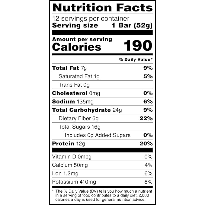 RXBAR Protein Bars, Protein Snack, Snack Bars, Pumpkin Spice, 22oz Box (12 Count)