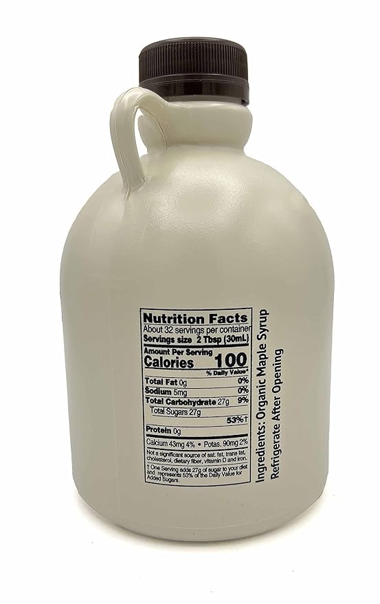 Sapsquatch Organic Maple Syrup - Quart - Grade-A Amber Rich