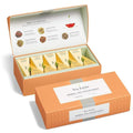 Tea Forte Assorted Herbal Petite Presentation Box Tea Gift Set Sampler, 10 Count, 2 of Each Variety Individually Wrapped Handcrafted Pyramid Infuser Bags