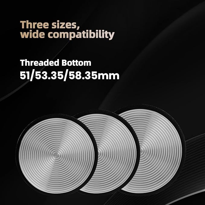 MHW-3BOMBER Tamper Tool Espresso 58mm, Coffee Tamper with Spring Loaded, Auto-rebound, 58.35mm Espresso Press Tamper Tool for 58mm Espresso Machine, Auto-Leveling Tamper without Tilting,T6101-OS