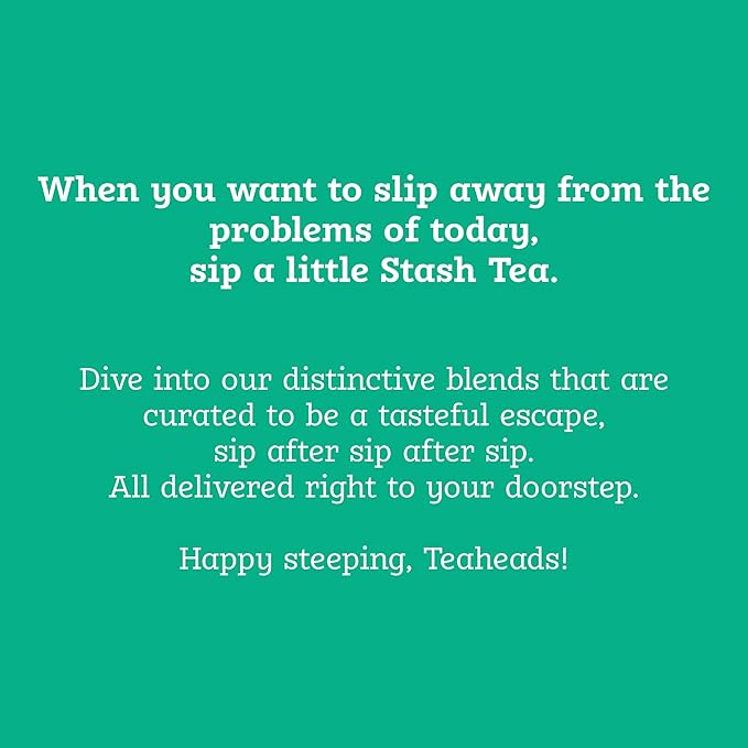 Stash Tea Decaf Earl Grey Black Tea, 6 Boxes of 30 Tea Bags Each (180 Tea Bags Total)