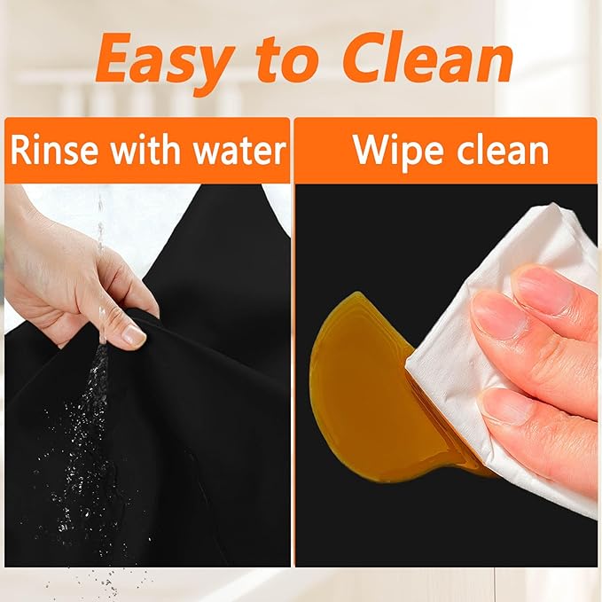 120" x24''(305cmx60cm) Extra Large Silicone Mat for Kitchen Counter, Heat Resistant Countertop Protector, Non-Slip Waterproof Kitchen Island Mat, Easy to Clean, Semitransparent