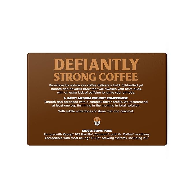 Death Wish Coffee, Medium Roast Pods (30 Count)
