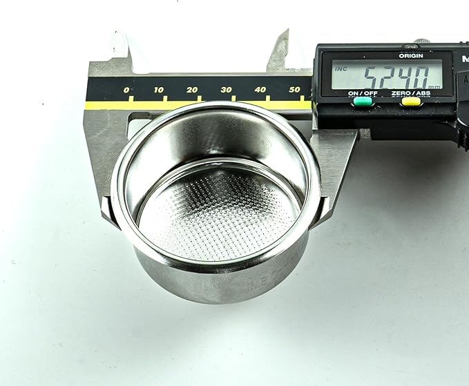HUGH, by IMS 51 mm Precision Filter Basket Competition Series Coffee Filter Basket Stainless Steel Portafilter Basket, 14-18 grams compatible with Leverpresso H26