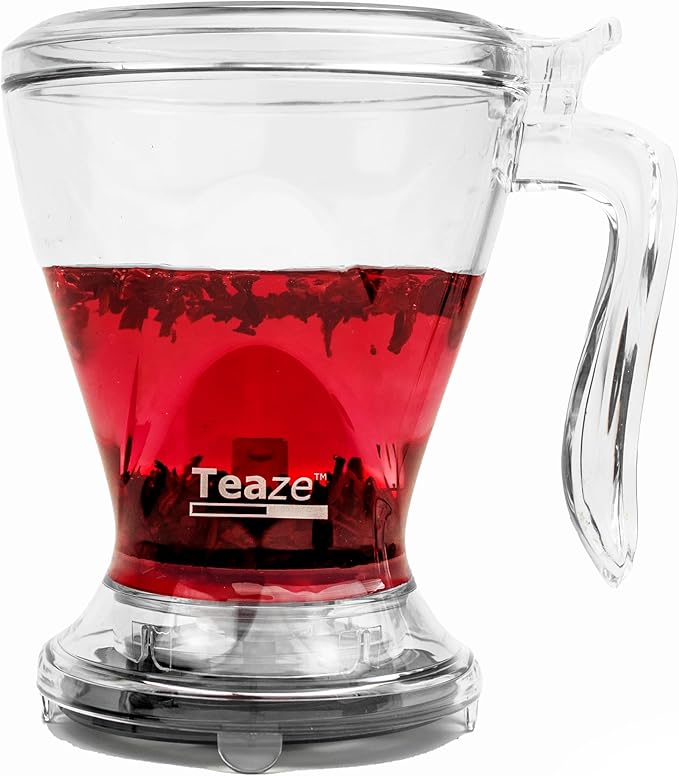Tea Infuser for Loose Leaf Tea, Round, Clear