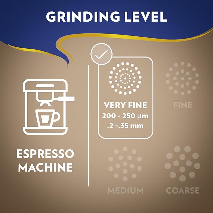 Lavazza Super Crema Whole Bean Coffee, Medium Espresso Roast, Arabica and Robusta Blend, 2.2 lb Bag (Pack of 3)