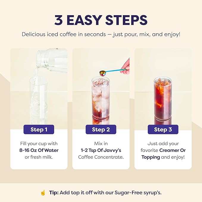 Coffee Concentrate - Limited Release Flavors - Cold Brew Coffee, Perfect for Hot or Iced Instant Coffees, Hot Drinks, Cold Brew Concentrate, 35 Servings - Birthday Cake