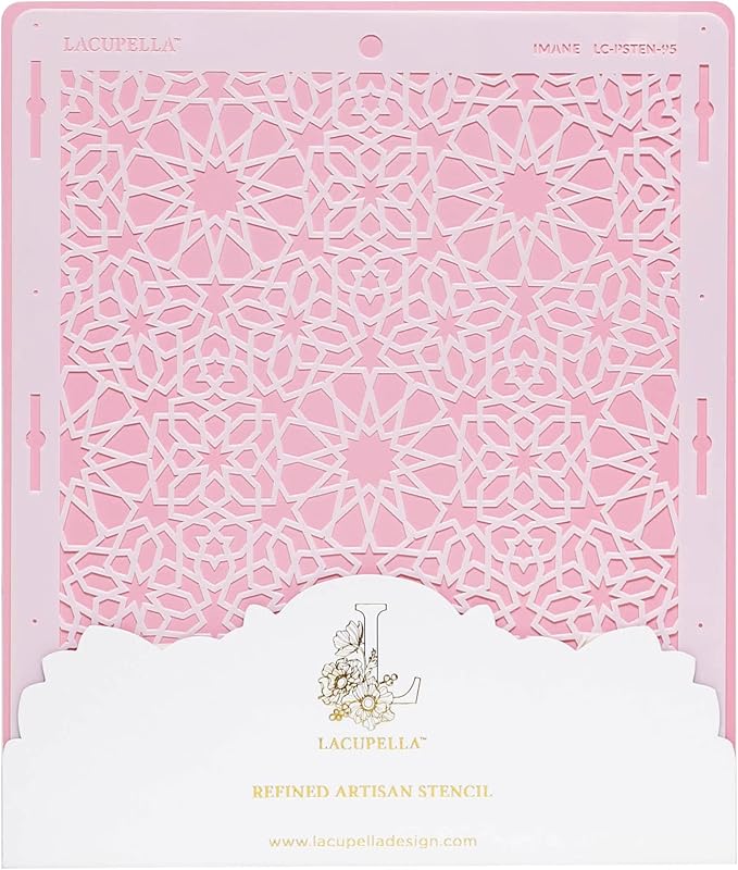 Cake Stencil for Buttercream Cake, Royal Icing, Ganache, Painting, Art and Crafts (IMANE)