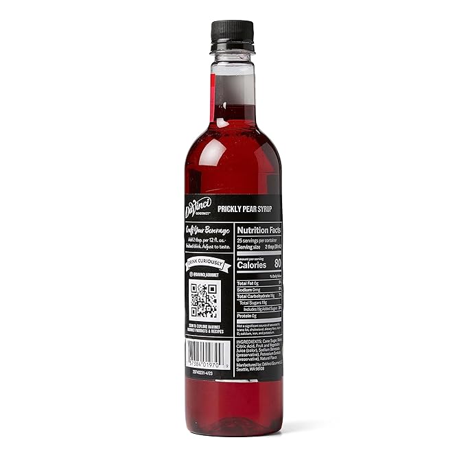DaVinci Gourmet Prickly Pear Syrup, 25.4 Fluid Ounces (Pack of 4)