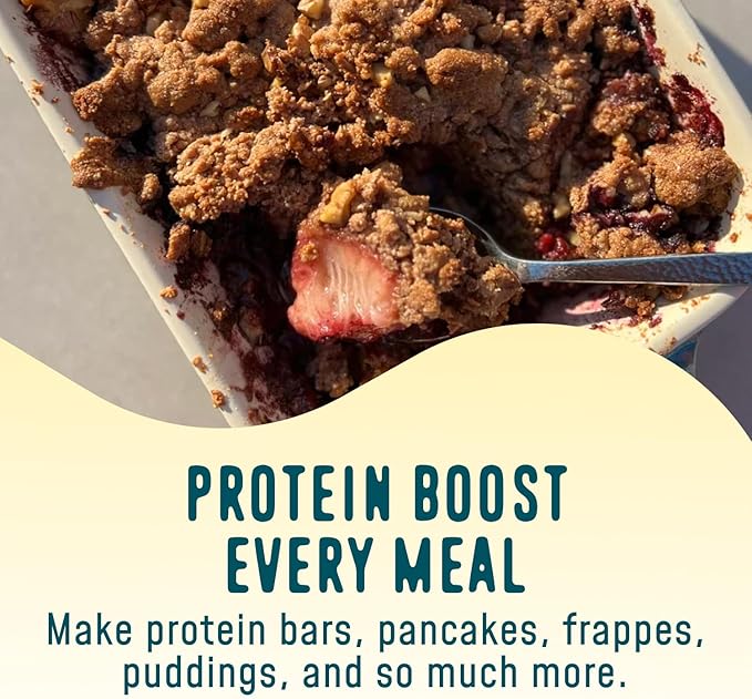 FlavCity Grass Fed Whey Protein Powder - Vanilla Smoothie - 25g Protein & 10g Collagen - Made with Real Vanilla Bean & Organic Coconut Milk - Gluten Free & No Added Sugars (20 Servings)