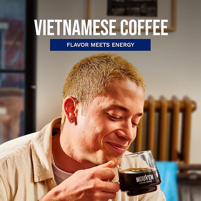 Nguyen Coffee Supply - Dalat Arabica: Dark Roast Premium Whole Coffee Beans, Vietnamese Single Origin, Direct Trade, Roasted in Brooklyn [12 oz Bag]
