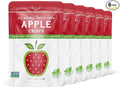 Nature’s Turn Freeze-Dried Apple Crisps – Healthy, Gluten-Free, Crispy & Delicious, Plant-Based Snack, Ideal for Cereal, Smoothies, School Lunches, & On-the-Go, Bags of 6 (0.53 oz Each)