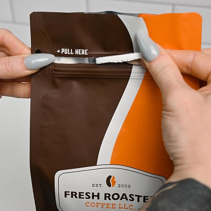 Fresh Roasted Coffee, FRC Medium Roast Blend, 12 oz, Kosher, Whole Bean