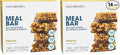 WonderSlim Meal Replacement Protein Bar, Peanut, 15g Protein, 20 Vitamins & Minerals, Gluten Free (7ct) (Pack of 2)