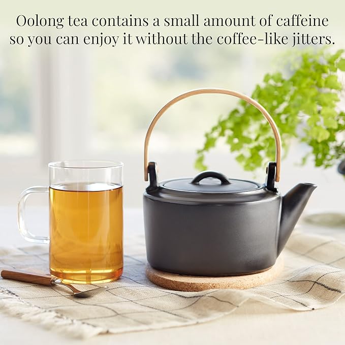 The Republic of Tea - Peach Blossom Oolong Black Tea, 250 Tea Bags | Caffeinated Tea, Spring Tea