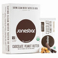 JONESBAR Organic Plant Based Protein Bars | Chocolate Peanut Butter | Fruit & Nut Bar, Kosher, Gluten Free, Breakfast Bars, School Snacks, Vegan Snack & Healthy Snacks for Adults and Kids (Pack of 12)