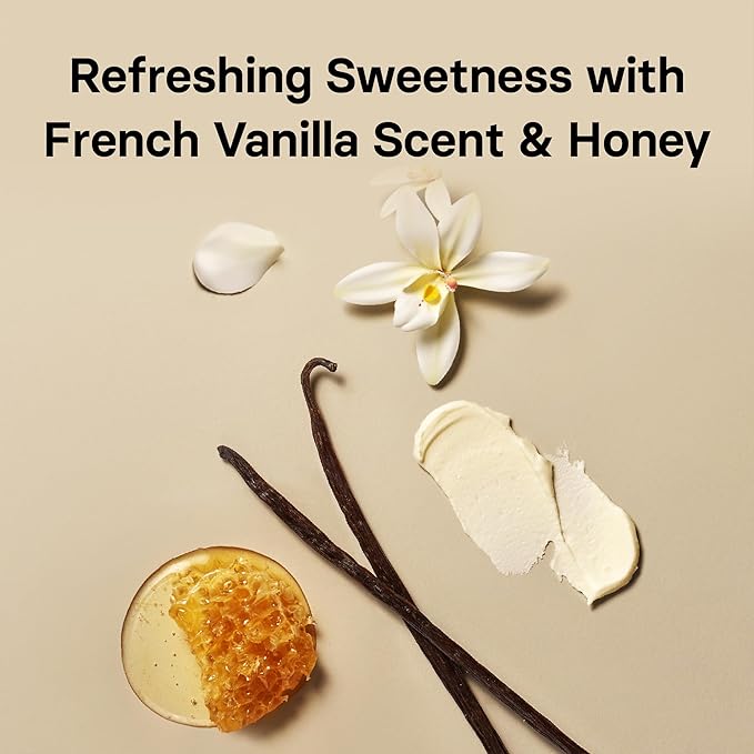 OSULLOC Vanilla Honey Black Tea (20 count, 1.05 oz), Black tea filled with Sweet Flavor of French Vanilla and Honey, Premium Blended Tea bags from Jeju Island