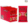 KiZE Energy Bars - Chocolate Chip Cookie - Almond-Butter-Based, Gluten Free, Dairy Free, Non-GMO, and High Protein Meal Replacement Energy Bars, Clean and Simple Food Ingredients - 10g High Protein Snacks, (10 Count)