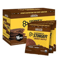 Honey Stinger Organic Chocolate Waffle, Energy Stroopwafel for Exercise, Endurance and Performance, Sports Nutrition for Home & Gym, Pre and Post Workout, Box of 16 Waffles, 16.96 Ounce