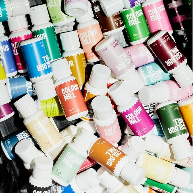 Colour Mill Oil-Based Food Coloring, 20 Milliliters - Complete Collection - All 60 Colors