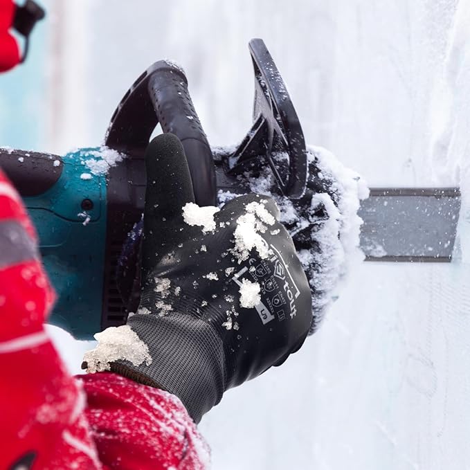 Waterproof Winter Work Gloves for Men and Women, Touchscreen, Freezer Gloves, Thermal Insulated, for Cold Weather