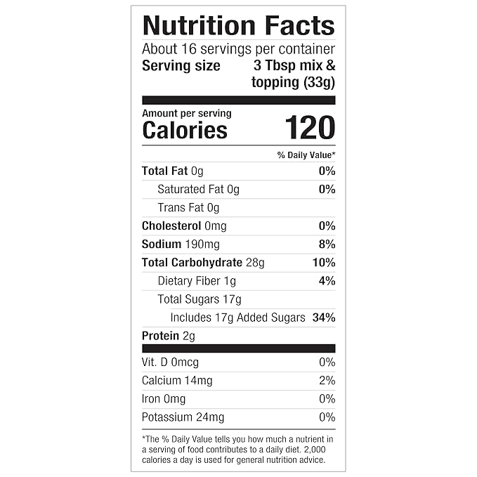 Bob's Red Mill Cinnamon Swirl Coffee Cake Baking Mix - 18.5 oz Bag (Pack of 4), Simple Clean Ingredients, Homemade Taste, Non-GMO