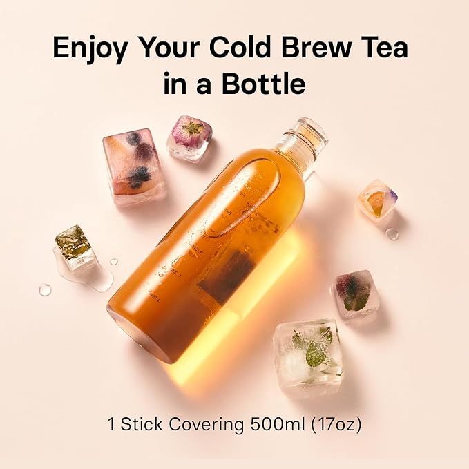 OSULLOC Sunset Peach Cold Brew Tea, Sweet peach flavored iced tea, Hydration Tea Packets (20ea, 1.76oz)