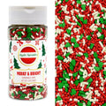 Mystic Sprinkles Christmas Holiday Sprinkle Mixes (Merry & Bright Sprinkle Mix 3.1oz)