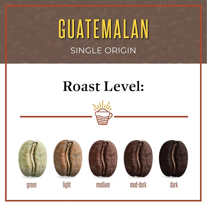 San Diego Coffee Guatemalan, Medium Roast, Whole Bean Coffee, 16-Ounce Bags (Pack of 2) Café en grano tostado
