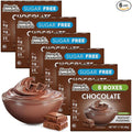 Simply Desserts Chocolate Instant Pudding, Sugar-Free, 6-Pack – Healthy Dessert, Keto Snacks, Vegan & Diabetic-Friendly, Kosher, 1.7 Oz Ea