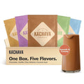 Ka’Chava All-In-One Nutrition Shake Blend, 5 Flavor Sample Pack, 5 Servings, 85+ Superfoods & Nutrients, Meal Replacement, Greens Plant-Based Superfood Powder Protein Drink, Digestive Enzymes & Probiotics, Vegan Dairy Gluten Free