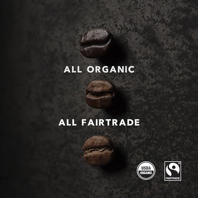 Kicking Horse Coffee Grizzly Claw, Dark Roast, Whole Bean, 1 Kg (Pack of 6) - Certified Organic, Fairtrade, Kosher