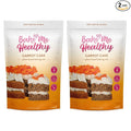 Bake Me Healthy Vegan and Gluten-Free Carrot Cake & Cupcake Mix, 11.9oz (337g) Pack of 2 – Dairy-Free, Egg-Free, Nut-Free, Plant-Based, Low Sugar, Allergy-Friendly, Easy to Bake, Made with Upcycled Ingredients