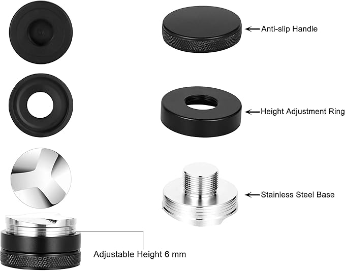 Apexstone 58mm Coffee Distributor, Espresso Distribution Tool, Espresso Distributor Tool, Coffee Leveler 58mm