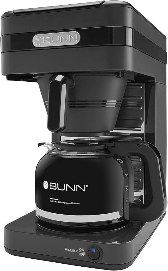 BUNN CSB2GD Speed Brew High Altitude Coffee Maker 10 Cup, Dark charcoal grey