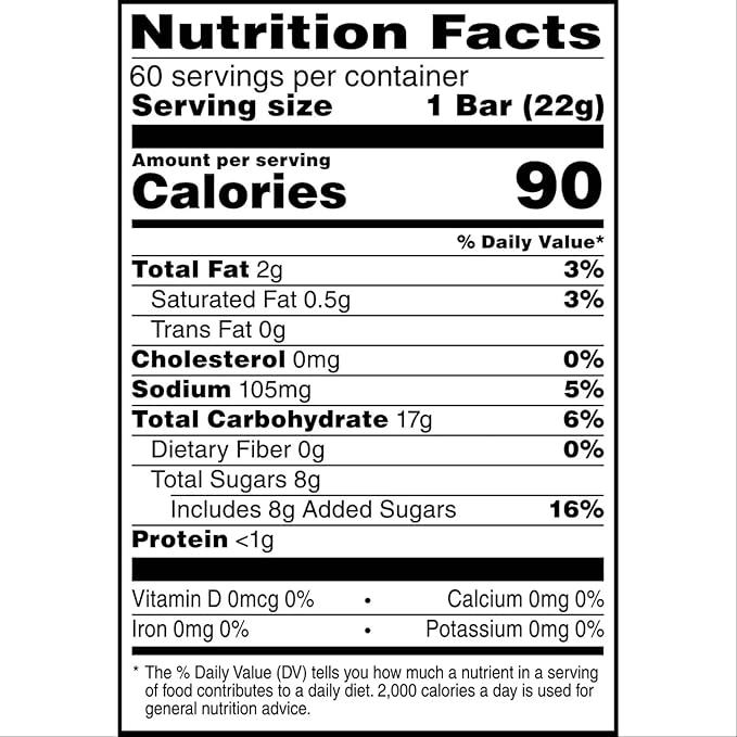 Original Marshmallow Treats Squares, 0.8 oz, 60 Count (2 Pack)
