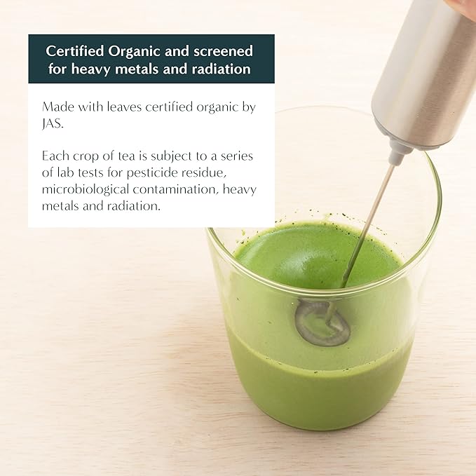 Naoki Matcha Organic All Purpose Blend - Authentic Japanese Culinary Grade Matcha Green Tea Powder from Japan (40g / 1.4oz)