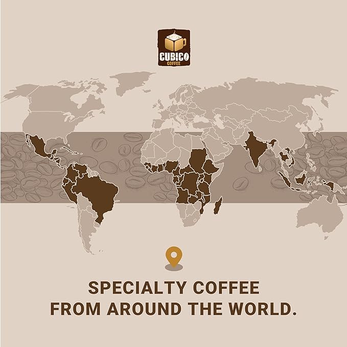 Nicaraguan Coffee, Whole Bean Coffee, Premium Nicaragua Segovia Single Origin Fresh Roasted Coffee Beans | Cubico Coffee | 12 Ounce Bag