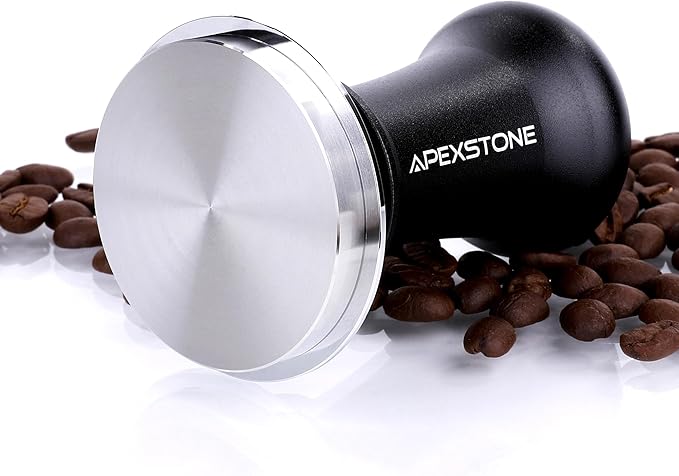 Apexstone Coffee Tamper Spring Loaded 51mm, Calibrated Espresso Tamper 51mm, Espresso Tamper Spring Loaded