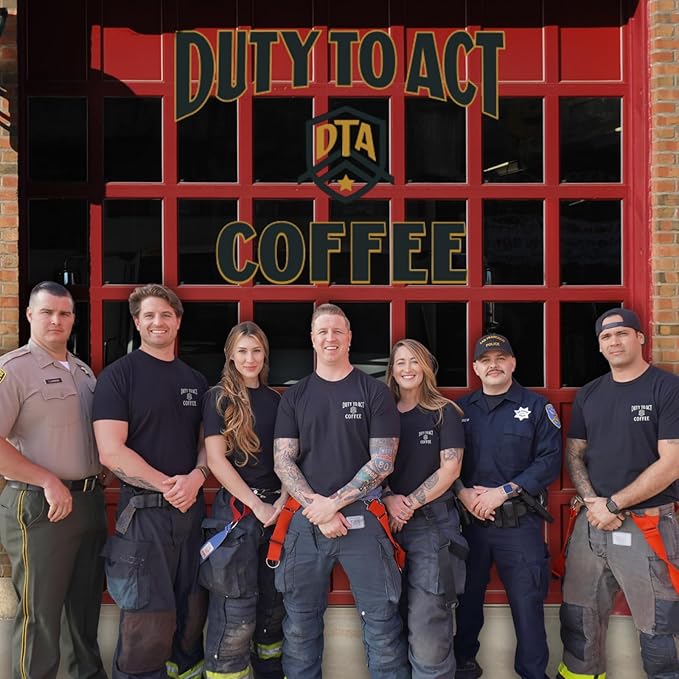 Duty to Act Dark Roast Ground Coffee, 2 lbs (Pack of 1)