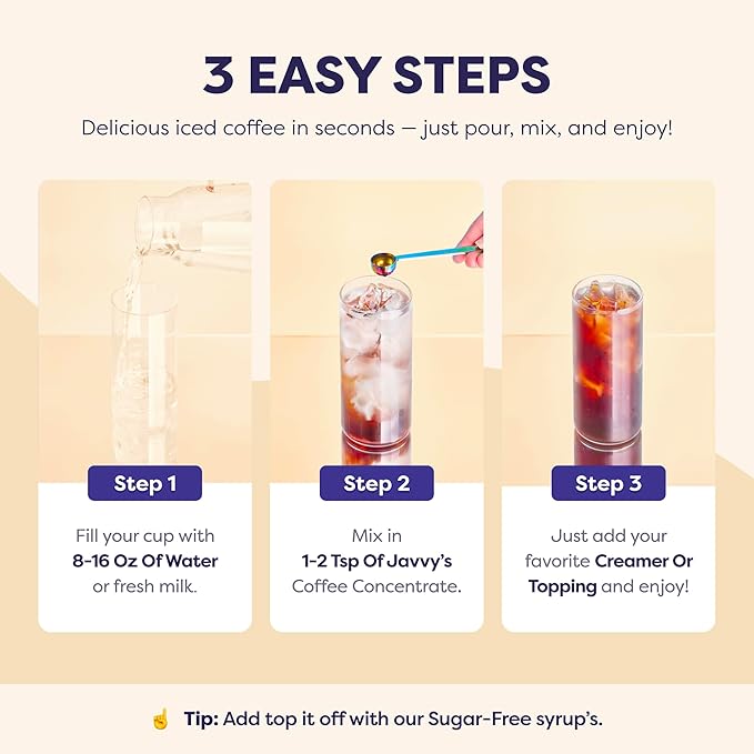 Coffee Concentrate - Limited Release Flavors - Cold Brew Coffee, Perfect for Hot or Iced Instant Coffees, Hot Drinks, Cold Brew Concentrate, 35 Servings - Sugar Cookie