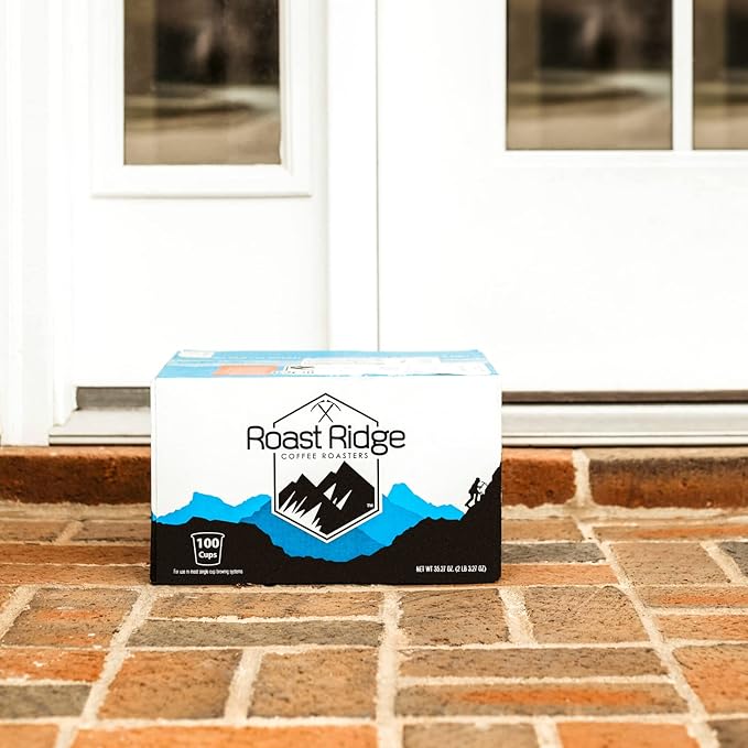 Roast Ridge Single Serve Coffee Pods for Keurig K-Cup Brewers, French Roast, 60 Count