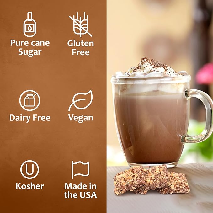 Syruvia Coffee Syrup, English Toffee Flavored Syrup for Drinks, Lattes, and Desserts – 25.4 fl oz, With Pump