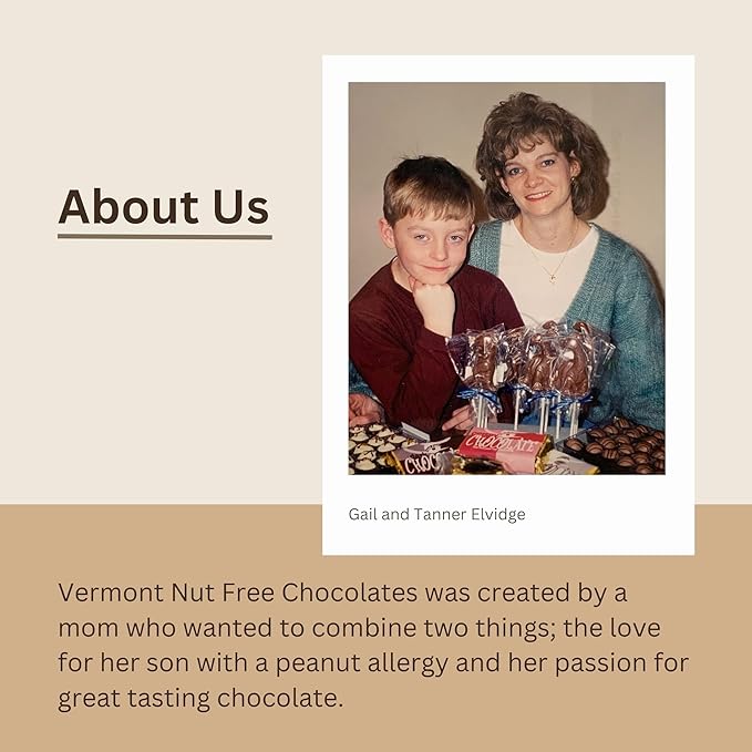 Vermont Nut Free Chocolates Hanukkah Grand Assortment – Kosher, Nut Free Gourmet Chocolate Gift Box with Truffles, Caramels, Buttercreams & More (4.5 oz)
