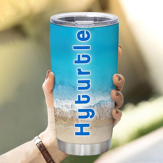 Hyturtle Personalized Baseball Tumbler Baseball Players Design Stainless Steel Double Walled Vacuum Insulated Tumblers 20oz30oz Coffee Travel Mug Cup Christmas Gift For Men Boys Friends Dad Sports Fan