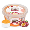 Tea Zone [1 Pound] Passion Fruit Popping Pearls, Bursting Pearls for Teas, Shakes, Smoothies, Dessert Toppings