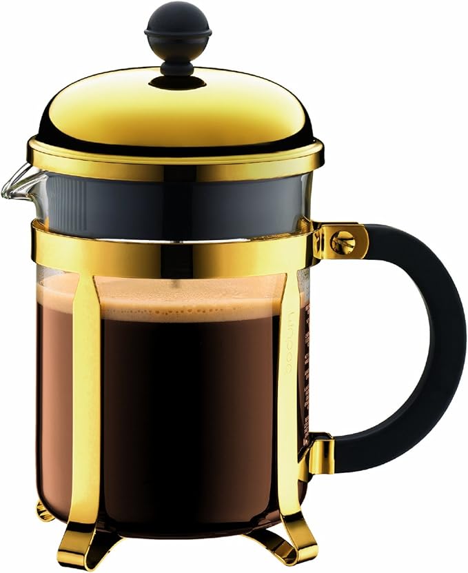 Bodum, Coffee Maker, 17 oz, Gold