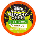 Java Factory Flavored Coffee Pods, Pistachy OHHH, Compatible with K Cup Brewers, 40 Count