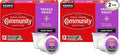 Community Coffee French Roast 12 Count Coffee Pods, Extra Dark Roast, Compatible with Keurig 2.0 K-Cup Brewers, 12 Count (Pack of 2)